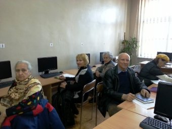 В Малиновском районе Одессы продолжается обучение пенсионеров в «Университете третьего поколения»