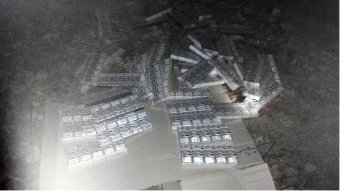 Очередную попытку незаконного перемещения через границу табачных изделий пресекли пограничники (фото)