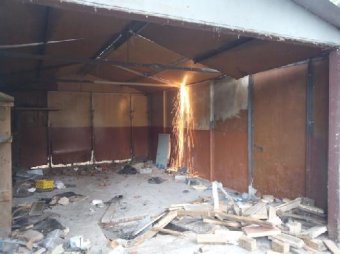 Власти Одессы отчитываются о демонтаже незаконно установленных гаражей (фото)
