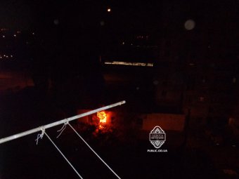 Сегодня ночью в Одессе сгорел магазин «Ковровый рай»