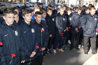 В Одессе открыли памятную доску в честь Заслуженного тренера Украины Виктора Прокопенко (фото)