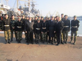 Юные одесситы посетили военные корабли (фото)