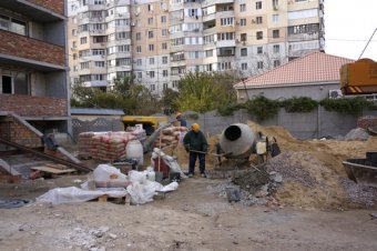 Достройка домов «Альянса» продолжается (фото)