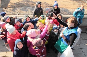 Одесские школьники на экологических экскурсиях. С кем познакомились? (фото)