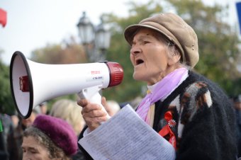 Акция одесских коммунистов обошлась без столкновений (фото)