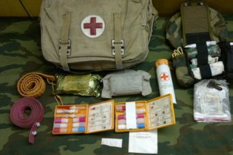 Василий Лазоришинец рассказал об оснащении аптечки бойцов в зоне АТО