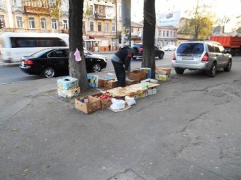 В Одессе продолжается борьба со стихийной торговлей (фото)
