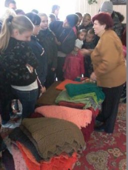 Одесситы помогают переселенцам из зоны АТО (фото)