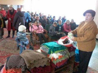 Одесситы помогают переселенцам из зоны АТО (фото)