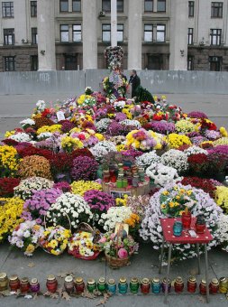 Министр иностранных дел Дании Мартин Лидегорд возложил цветы на Куликовом поле