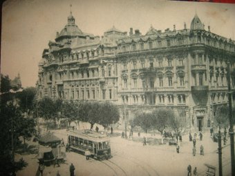 Уличное освещение в Одессе 102 года назад
