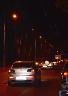 В Одессе восстановлено наружное освещение на улице Приморской (фото)