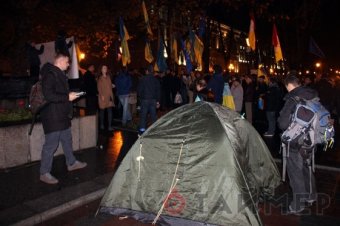 22 ноября под облУВД вновь появятся палатки