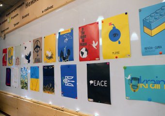 В Одессе открылась Международная выставка антивоенных плакатов (фото)