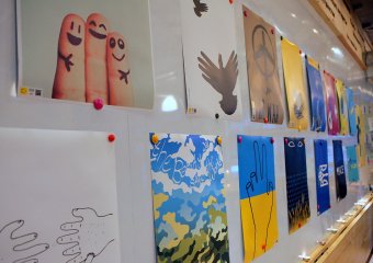 В Одессе открылась Международная выставка антивоенных плакатов (фото)