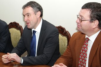 Олег Брындак встретился с Послом Бельгии