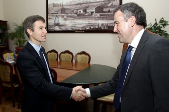 Олег Брындак встретился с Послом Бельгии