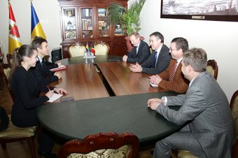 Олег Брындак встретился с Послом Бельгии