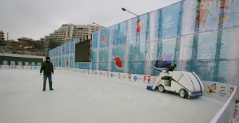 В Аркадии построили каток. В субботу – открытие! (фото)