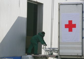 Из Швейцарии в Одессу прибыла «гуманитарка» (фото)