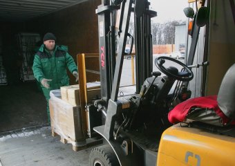 Из Швейцарии в Одессу прибыла «гуманитарка» (фото)