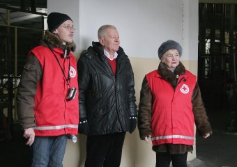 Из Швейцарии в Одессу прибыла «гуманитарка» (фото)