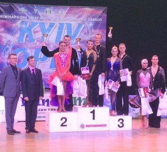 Одесситы стали призерами Чемпионата Украины по спортивным танцам