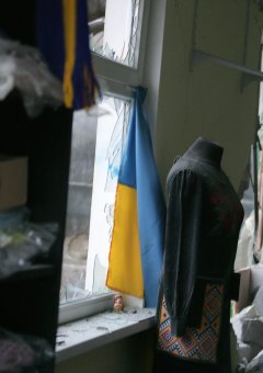 В Одессе взорвали "Патриот"(фото)