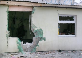 В Одессе взорвали "Патриот"(фото)