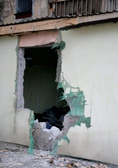 В Одессе взорвали "Патриот"(фото)