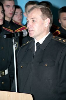 Геннадий Труханов поздравил с Днем Вооруженных Сил Украины воспитанников Одесского лицея с усиленной военно-физической подготовкой (фото)