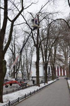 Одесса готовится к новогодним праздникам (фото)