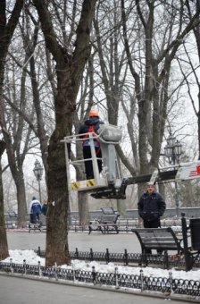 Одесса готовится к новогодним праздникам (фото)
