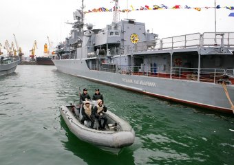 Одесситы побывали на военных кораблях (фото)
