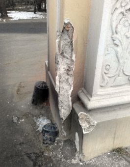 Поврежденная арка на одесском Ланжероне должна быть восстановлена (фото)