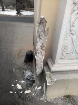 Поврежденная арка на одесском Ланжероне должна быть восстановлена (фото)