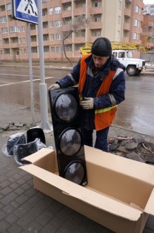 Новые светофоры появятся в Одессе на перекрестке улиц Заболотного и Сахарова (фото)