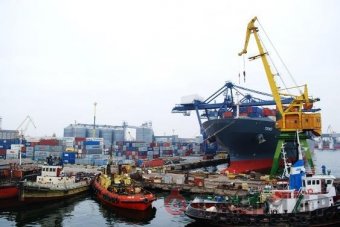 Одесский порт увеличил обработку грузов