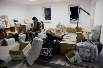 Фото с места ЧП: Сегодня ночью взорвали волонтерский центр