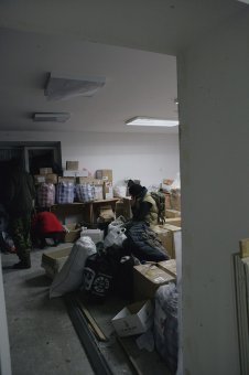 Фото с места ЧП: Сегодня ночью взорвали волонтерский центр