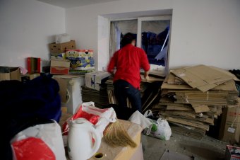 Фото с места ЧП: Сегодня ночью взорвали волонтерский центр