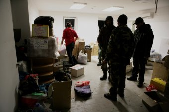 Фото с места ЧП: Сегодня ночью взорвали волонтерский центр