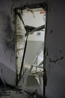 Фото с места ЧП: Сегодня ночью взорвали волонтерский центр