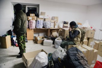 Фото с места ЧП: Сегодня ночью взорвали волонтерский центр