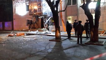 В интернете появилось видео с места взрыва в Одессе (видео)