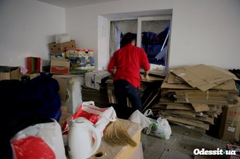 Сообщение милиции о ночном взрыве в Одессе