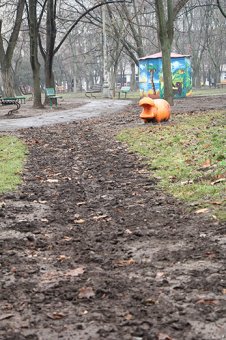 В парке Победы обустроят площадки для отдыха детей (фото)