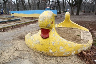 В парке Победы обустроят площадки для отдыха детей (фото)