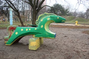 В парке Победы обустроят площадки для отдыха детей (фото)