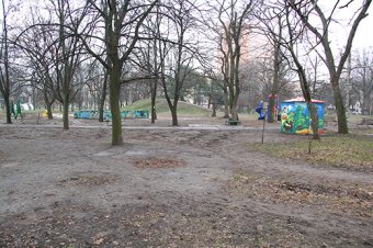 В парке Победы обустроят площадки для отдыха детей (фото)